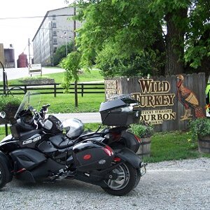 Ed at Wild Turkey distillery