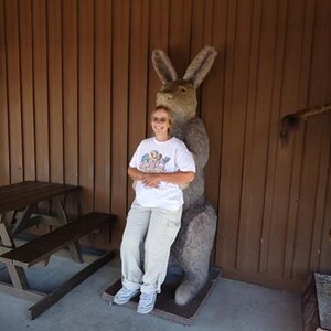 Vicky at Wall Drug in Wall, SD