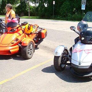 IrishSpyder and Mr. Orange