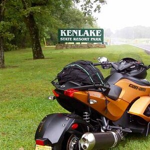 Heading towards the Land Between the Lakes.