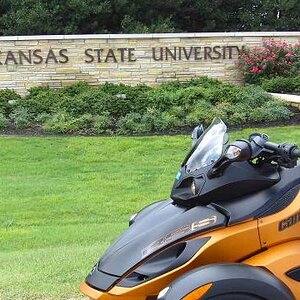 A shout-out to my dad's alma mater.