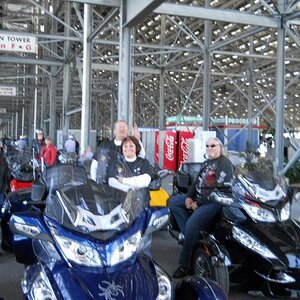 Waiting to hit the track BW 2011