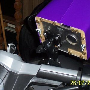 GPS mounted back view