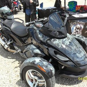 On display at Dan's booth at Spyderfest