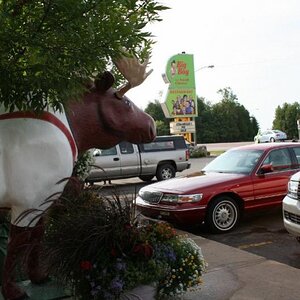 Breakfast at Big Boy in Manistique, MI