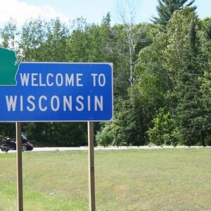Wisconsin border - heading west