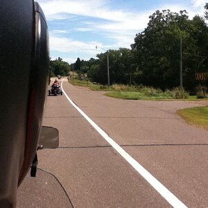 Coming back to Mora the back way.