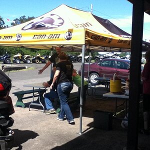 End of ride Chili & Hotdogs.