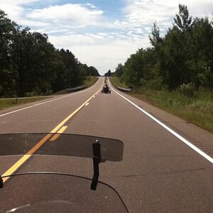 Spyders up the hill.