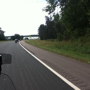 Coming into Garrison.