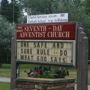 church sign