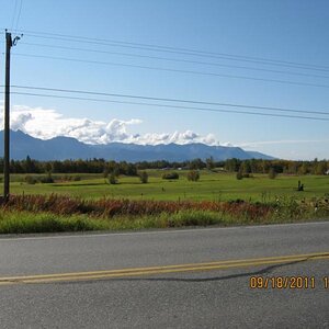 Farmland below Hatchers Pass