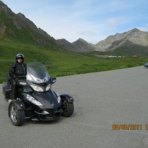 Akspyderlady at Hatcher Pass