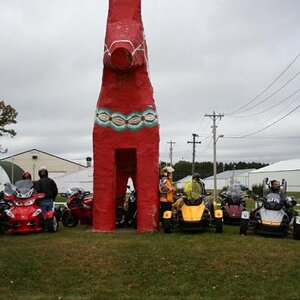 Dala Horse in Mora, MN