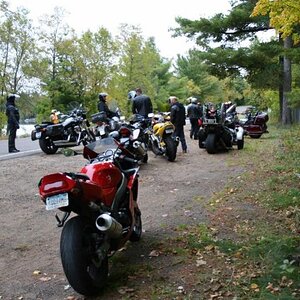 Grindstone Lake rest stop.