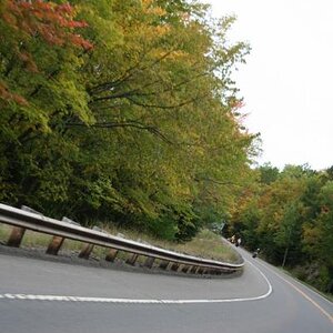 Curves on Hwy 23 - Vetran's Memorial Highway.