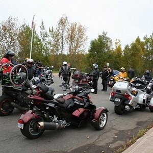 Scenic overlook of the valley. We sort of took over this spot!