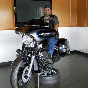 closest you will see me on 2 wheels....lol