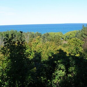 Not much color but the water was pretty