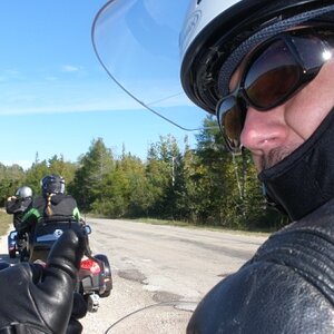 First time he had driven my Spyder it got a big thumbs up