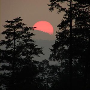 Sunset over Big Frog Mountain NC