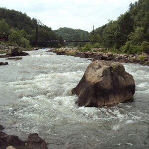 Ocoee River Gorge on NC/TN border;  site of kayaking/rafting competition during 1996 summer Olympics