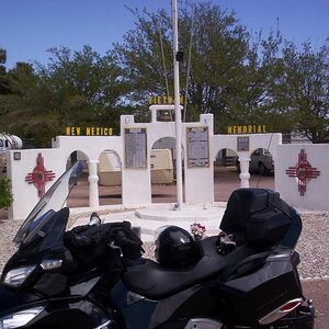 Flags across america 010 Viet Nam Memorial, Vado NM