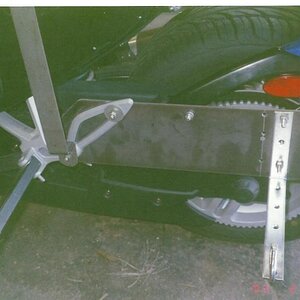 wheel chair bracket