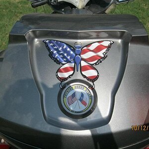 Back has been replaced with a little larger one that fills the back up better.