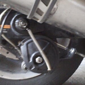 Parking brake applied