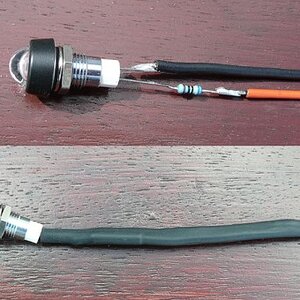 001 LED's & shink-wrap insulation