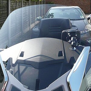 Zumo 550 mounting position