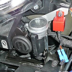 Stebel & Positap connection to existing horn wiring