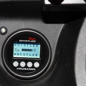 Radar Detector in Old Gas Gauge location