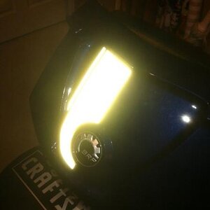 As we stated... If you do your GT kit in reflective film it is a safety feature.. WOW!! can you see me now??