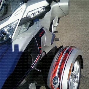 Natural Flame Racing Stripes only from PowerSportsWraps.com