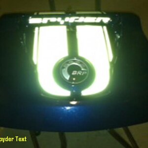 We also produced a reflective SPYDER decal to fit in the flat area where the stripe was missing. this provides a real finished look to the kit