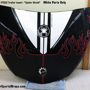 RT622 Trailer insert kit- White parts only in this photo. Choose from a variety of looks to match you personal style.