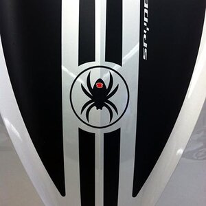 RS Trunk Insert - Spyder Shield design for the RS model Spyders.  This kit can be produced in just about any color combo. As you see the color of the 