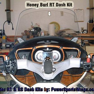 Honey Burl Dash RT Spyder - Wow! Eye catching RT dash kit.. Looks like a Lexus car to me.
