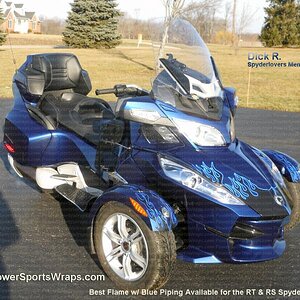 Best Flame RT & RS Trunk & fender kit also available for the RT622 trailer.