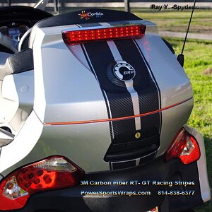 3M Carbon Fiber Stripes can set your machine a part from all the others.