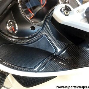 One of our Real Carbon Fiber dash kits can really make your Spyder RT stand out from all the others.