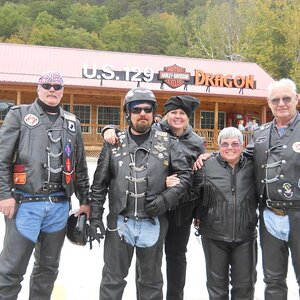 the gang on the dragon