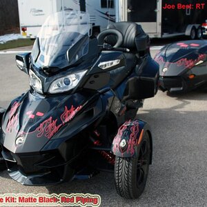 The completed package Bike and trailer.