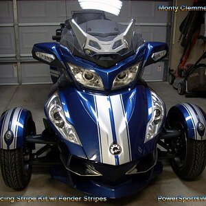 Front view shows you how the whole package comes together.