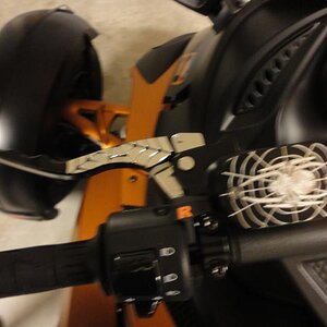 Black Anodized Billet Brake Cover