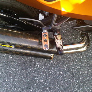 "Muff Keepers" Heel Pegs Right Side