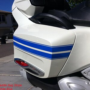 Saddle Bag stripe- We edited the saddle bag stripe with no spider on it.  It's a nice clean look.