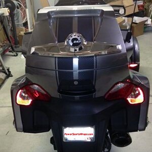 Rear Bags  Carbon Fiber